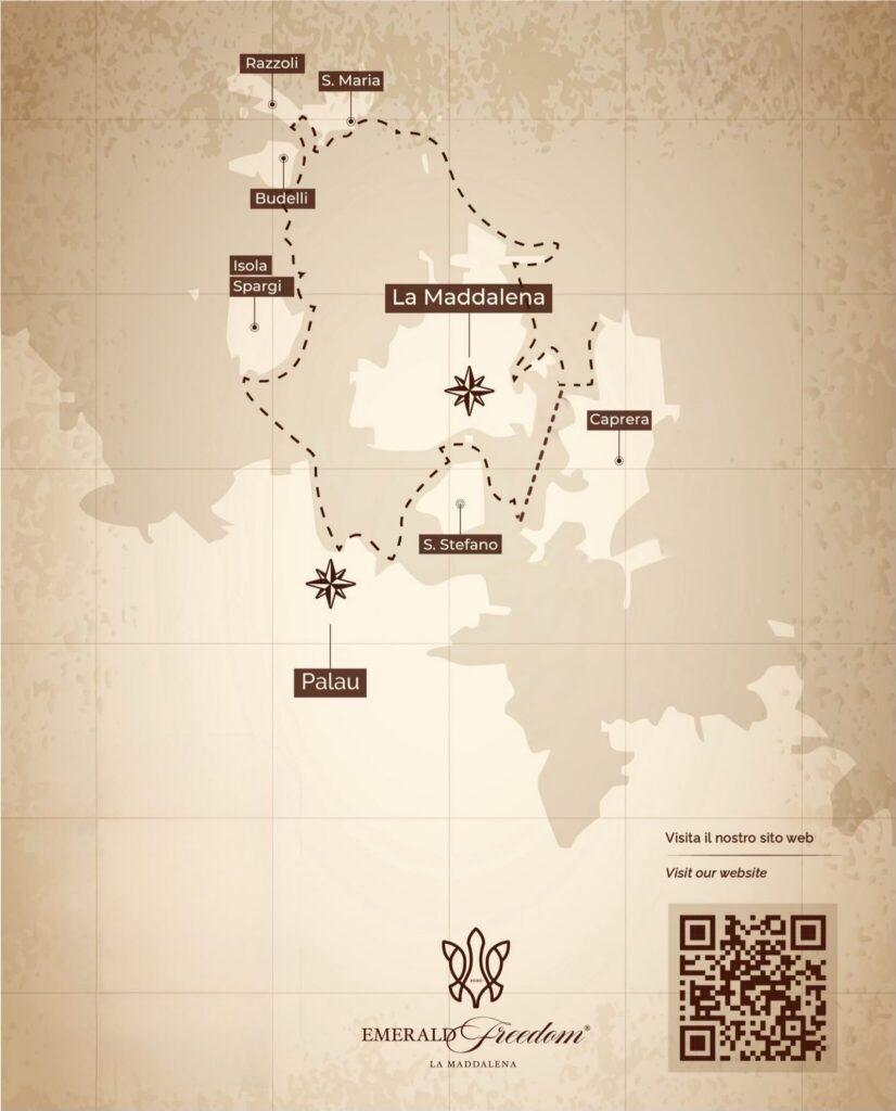 Emerald Freedom La Maddalena tour condiviso di gruppo in gommone